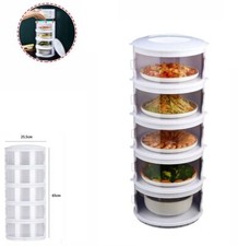 Conteneur Alimentaire 5 Compartiments En Colonne Organisation Cuisine DFH