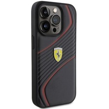 Ferrari, Hardcase Off Track - Custodia trapuntata per FEHQUHCS21MBK S21+ G996, colore: Nero