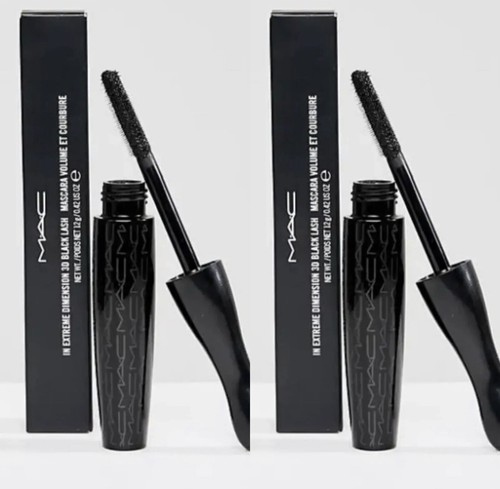 Mascara ciglia nera Mac In Extreme Dimension 3D 0,42 fl oz / 12 g nuovo con scatola - Foto 4 di 10
