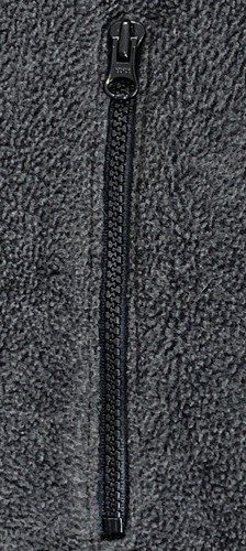 Lands End Mens Fleece Vest Polartec 2XL 50-52 Dark Gray Full Zip Pockets USA - Picture 10 of 11
