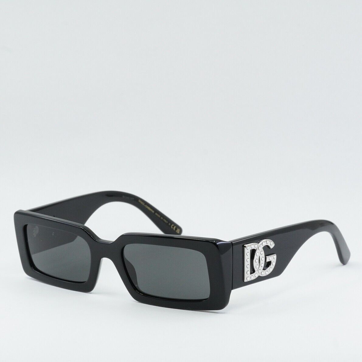 DOLCE&GABBANA DG4447B 335587 Shiny Black/Dark Gray 53-20-140