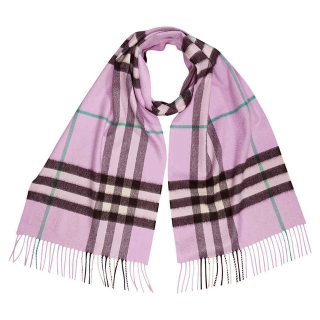 burberry cashmere scarf purple