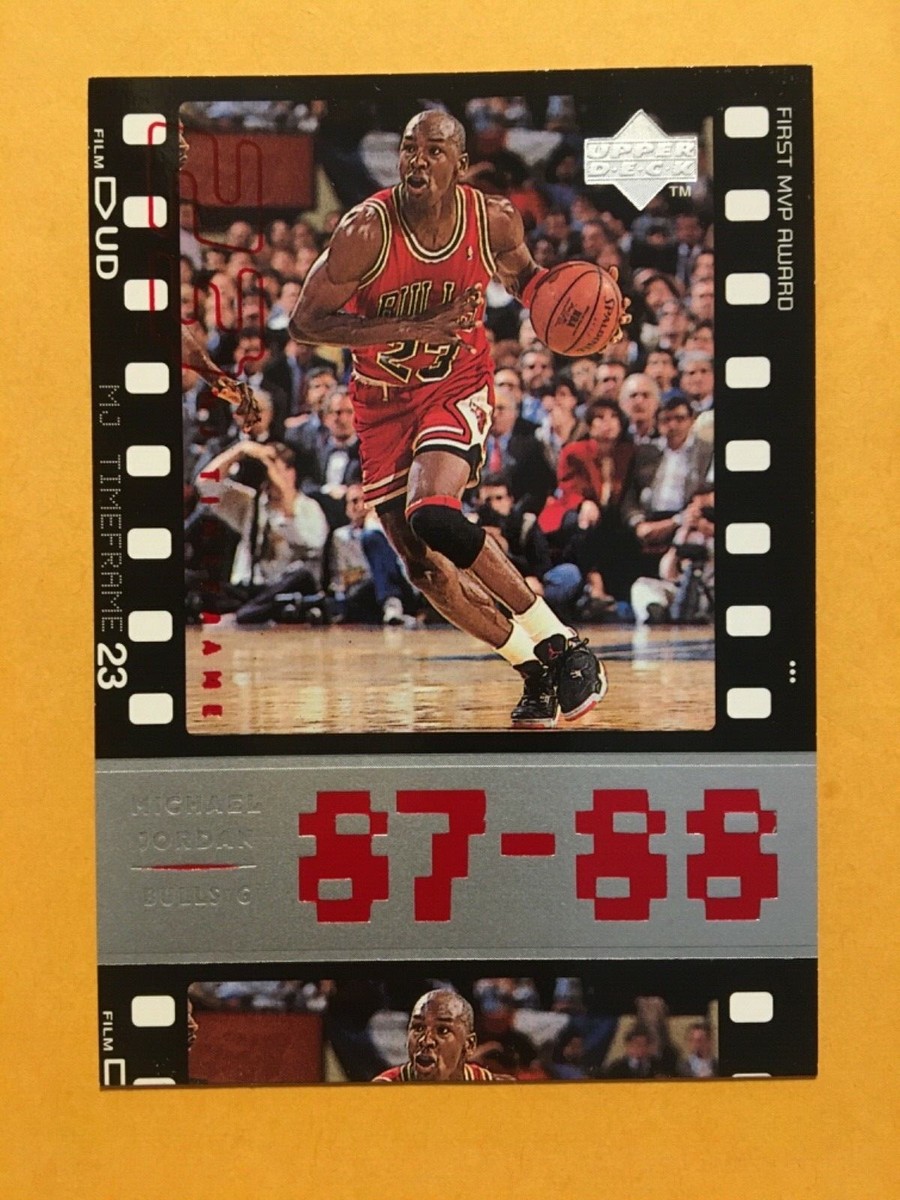 1998 Upper Deck MJ Timeframe 23 87-88 Bulls HOF Michael Jordan