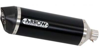 ARROW EXHAUST TERMINAL RACETECH ALUMINUM BLACK SUZUKI GSX 250 R 2019-2020