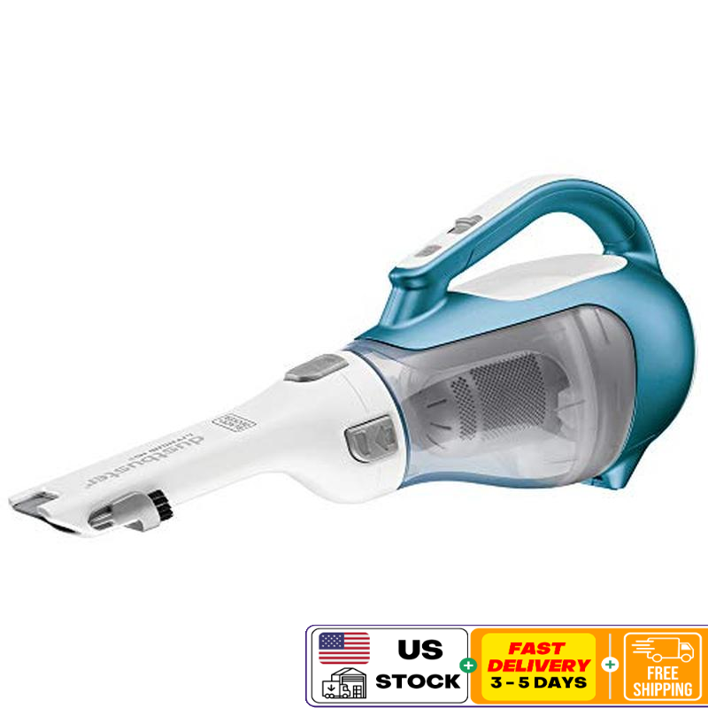 Cordless Handheld Vacuum Lightweight Compact Multi-Surface W/ Crevice Tool New