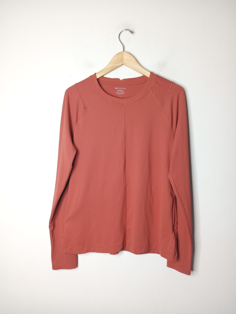 Athleta Sunchaser UPF Long Sleeve Top Large 798627 | eBay