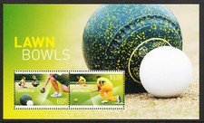 Australia 2012 Lawn Bowls in Australia, Mini Sheet Mint Never Hinged