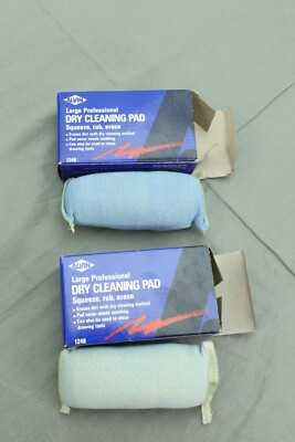 Alvin Professional Dry Cleaning Pads (2) For Art, Drafting, Architecture - New