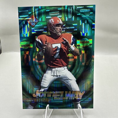1995 COLLECTOR'S EDGE ''EDGE TECH'' John Elway #5 DENVER BRONCOS HOF