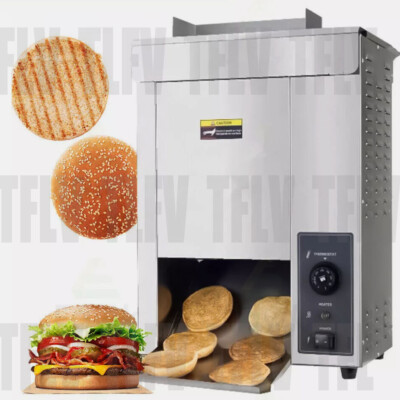 Vertical Bun Toaster Grill Hamburger Toaster Machine hamburger