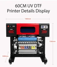 Refine Full Color RF-60 PRO UV DTF Printer Starter Business Bundle USA Support