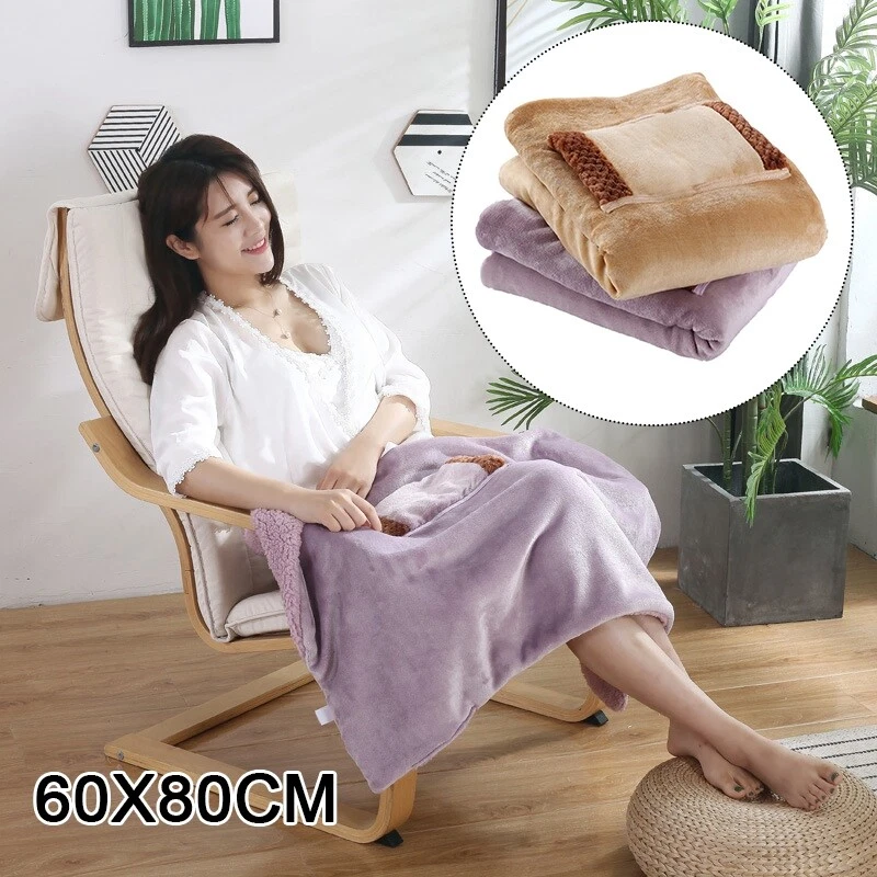 USB Electric Blanket Heater Bed Soft Thicker Warmer Machine Washable  Thermole | eBay