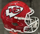 Xavier Worthy Signed Helmet Full Size Authentic Kansas City Chiefs Fanatics COA