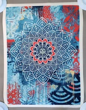 Shepard Fairey - Obey - Chaos Mandala - SN - Sold Out
