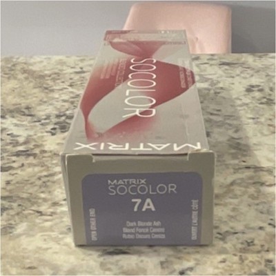 Matrix SoColor Dark Blonde Ash Cream Hair Dye 3 oz Unisex