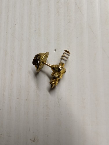Vintage Collectible Champion Autolite AC Delco Sparkplug Tie Tac Hat Pin Button