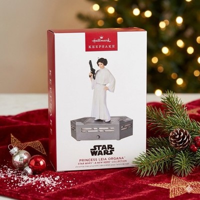 2022 Star Wars Princess Leia Organa Storyteller Hallmark Christmas Ornament
