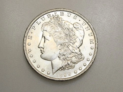 1899-O $1 MORGAN SILVER ONE DOLLAR GEM BU