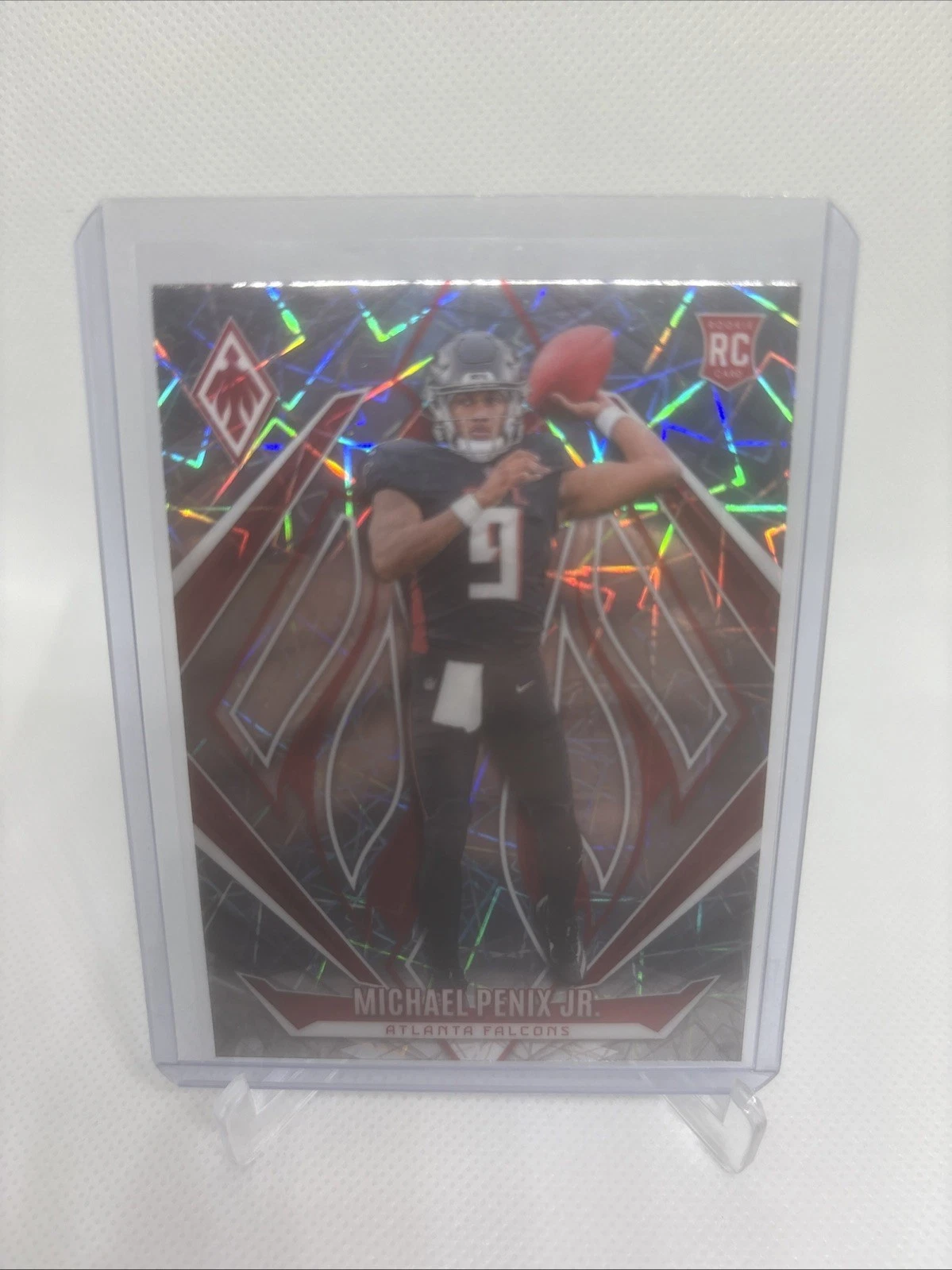 2024 Phoenix Football Silver Laser Michael Penix Jr. RC Falcons #229