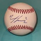 NICO HOERNER (Chicago Cubs) Signed Official MLB Baseball Beckett (BAS)