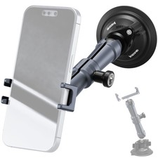 Universal Car Phone Mount 25mm Ball Arm 360  Rotation Suction Cup Holder