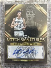 2025-26 Topps - Topps Notch Signatures Christian Laettner #TNS-CL (AUTO) 09/10