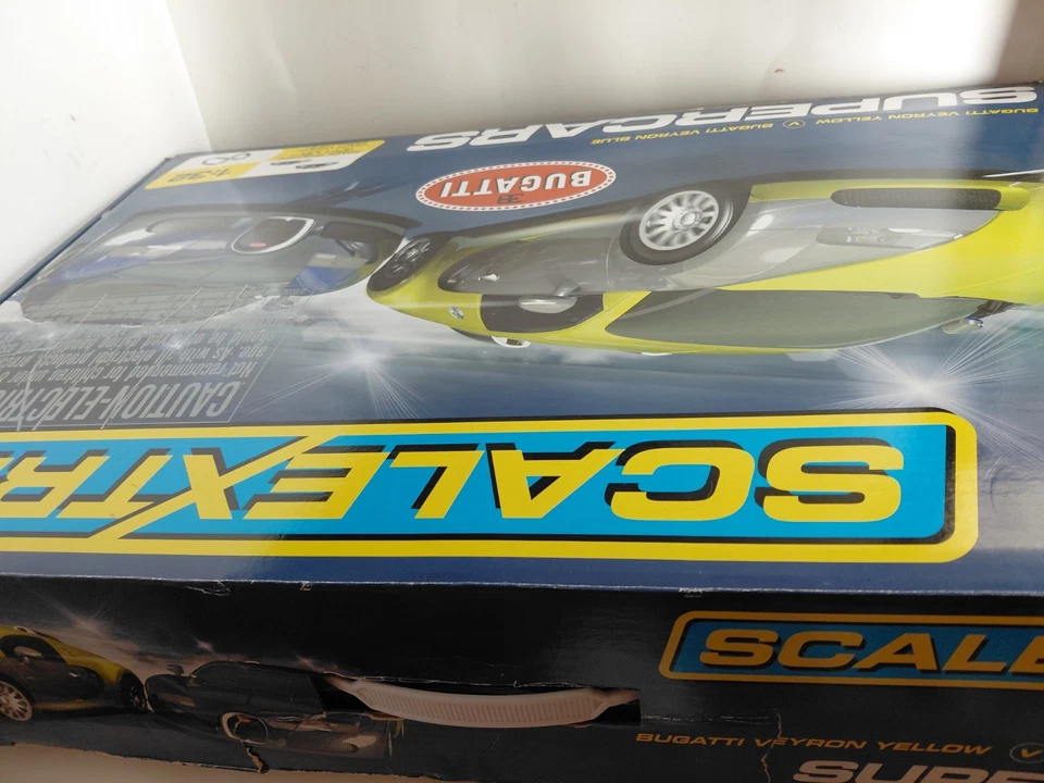 Juego Supercars Scalextric 1:32 Edición "Bugatti" Foto 2 de 4