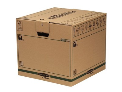 Fellowes BANKERS BOX TRANSIT Umzugskarton SmoothMove, groß 5 bis 140x SPARE 22%