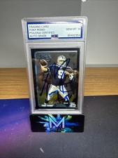 Tony Romo signed 2003 Bowman CHROME ROOKIE PSA 10 Auto Grade