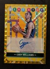 Cody Williams 2024-25 Topps Chrome Rookie RC Next Stop AUTO Gold Refractor /50