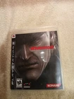 Metal Gear Solid 4 for PS3, Case, Disk, and Manual