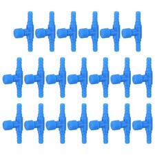 20 PCS Aquarium Air Control Valve 3/16 Inch Airline Tubing PVC Tank Regulator
