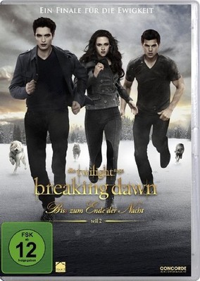 Twilight - Breaking Dawn - Bis(s) zum Ende der Nacht Teil 2 | DVD | deutsch