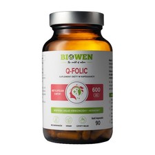 Biowen Q-folic methylierte Folsäure 5-MTHF 90 Kapseln