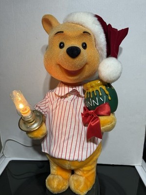 Telco Disney Winnie the Pooh Motion-ette Animated Christmas Figure 90s with Box