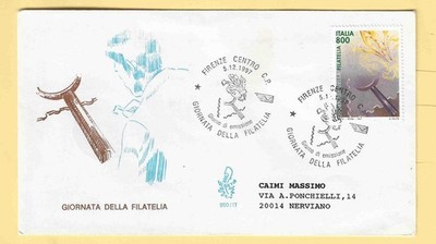 FDC VG VENETIA Nr. 950 - 12. Tag der Philatelie - FLORENZ 1997