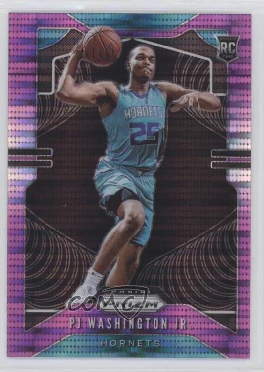 2019-20 Panini Prizm Purple Pulsar /35 PJ Washington Jr #258 Rookie RC rf2