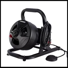 husky 5/16 in x 50 ft cable drum auger machine 