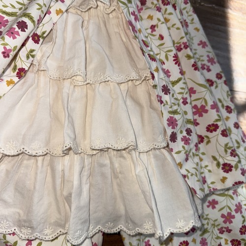 Onekid Chasing Fireflies 6 Cream Rose Pantaloon Petticoat Set Tunic Bloomers - Picture 18 of 21