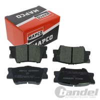 Mapco BremsbelÄGe Satz Hinterachse Passend FüR Lexus RX Toyota Camry RAV | 6890