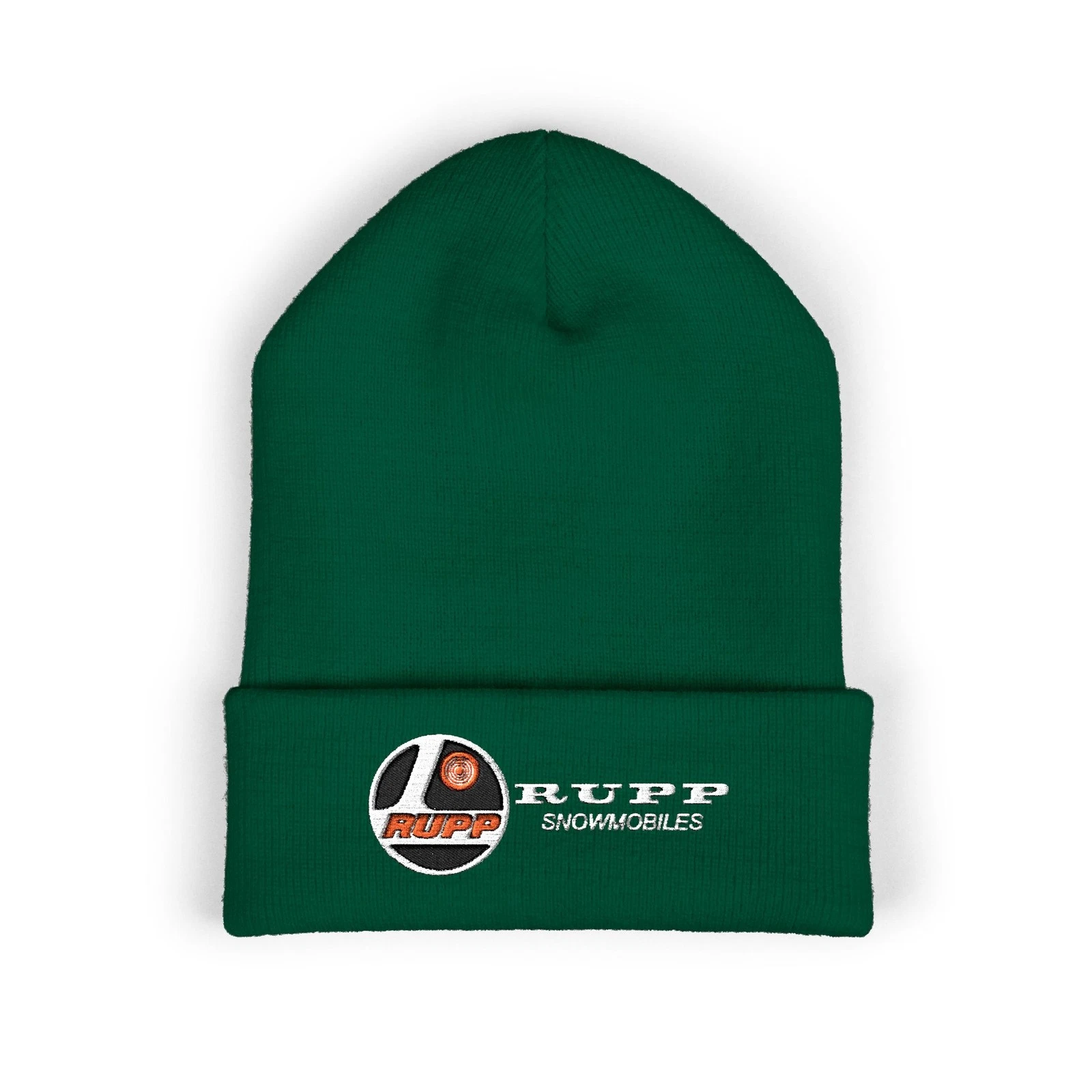 Rupp Snowmobile Vintage Sled Powersports Embroidered Logo Winter Beanie Hat