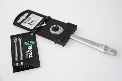 Wera Durchsteck-Knarre 1/4'' ZYKLOP metal push 14 cm 8003 A