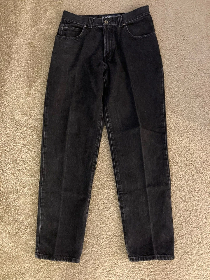 Quiksilver Salt Water Denim Mens Jeans Tag Size 32x32 (Actual Size 31x32) Black - Image 4 of 4