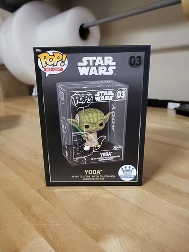Funko Star Wars Pop! Exclusive Die-Cast Yoda Figure #03 Common