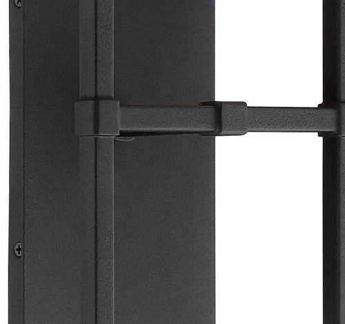 Veronica 16 1/2" High Black Forged 2-Light Wall Sconce - Picture 5 of 7