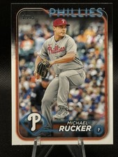 2024 Topps Update US140 Michael Rucker Philadelphia Phillies