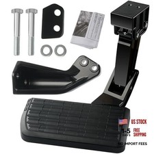 Bed Step, Rear Truck Folding Retractable Bumper Tailgate Step Compatible with