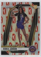 2024 Panini Prizm WNBA WNBA Logo Prizm Rickea Jackson #144 0ks4