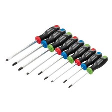 Pound Thru Soft Grip Screwdriver Set (9 Piece) - 13487