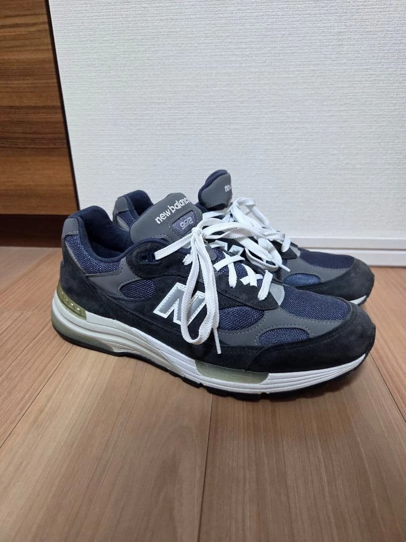 New Balance 992 Made in USA Navy Grey | eBay